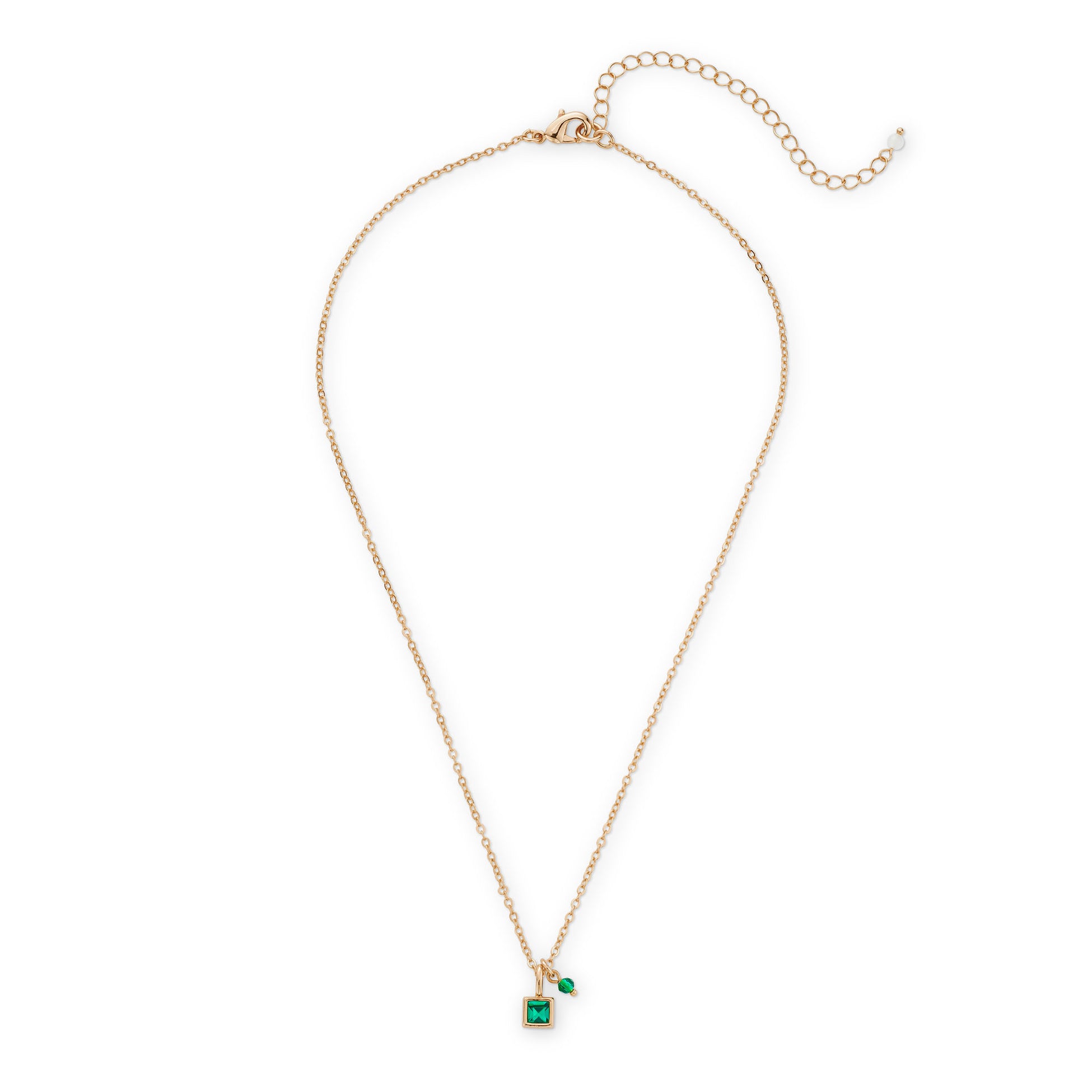 Everyday Birthstone Pendant Necklace