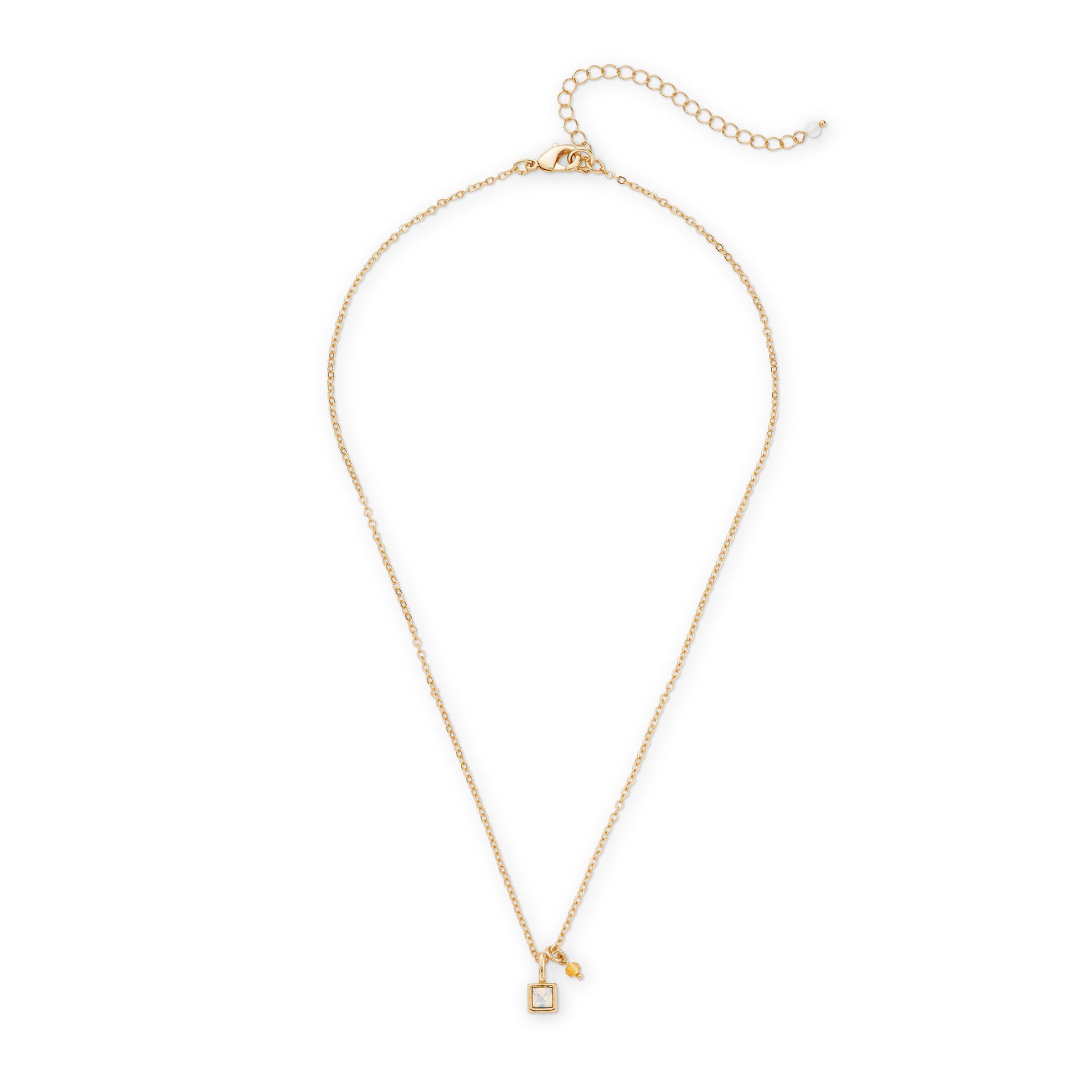 Everyday Birthstone Pendant Necklace